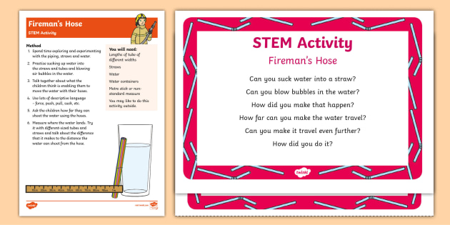 DIY Firefighter Hat Craft Kit - 12 Piece Educational Activity For Classroom & Parties