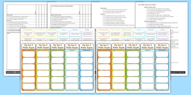 year 2 maths assessment pack