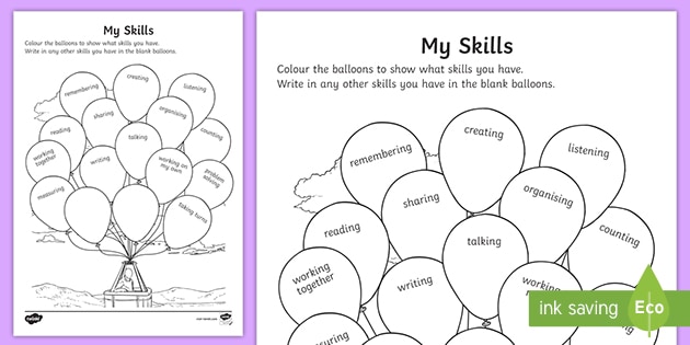 skills-and-qualities-worksheet-teaching-resources