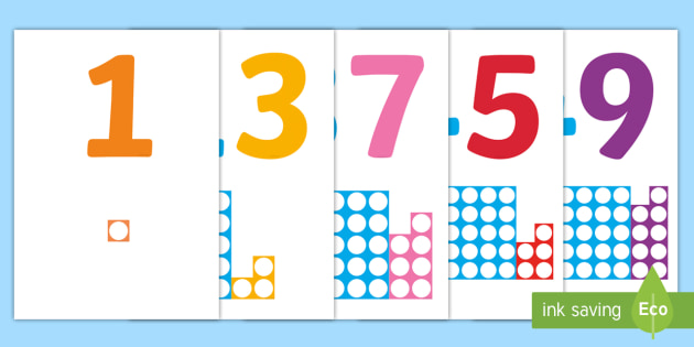 numbers with number shapes 0 50 display cut outs
