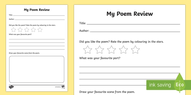 poetry review games