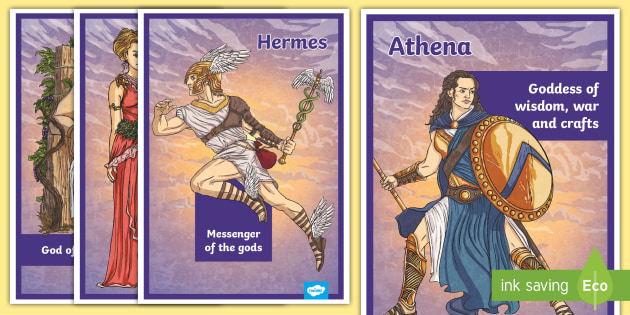 Greeks Gods Display Posters - Ancient Greek Religion