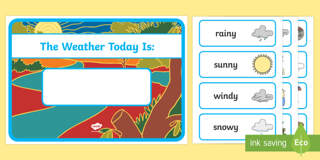 weather display classroom