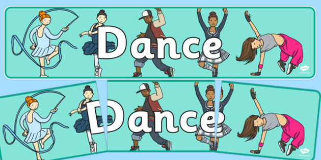 Dance Display Banner Nz Teacher Made