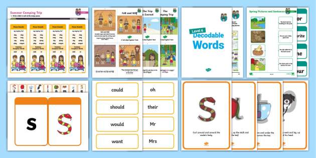 Top 10 online PA/phonics resources/activities