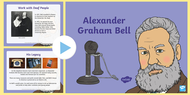 Alexander Graham Bell Information Powerpoint