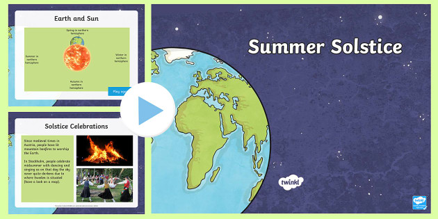 summer solstice ks2 information powerpoint teacher made