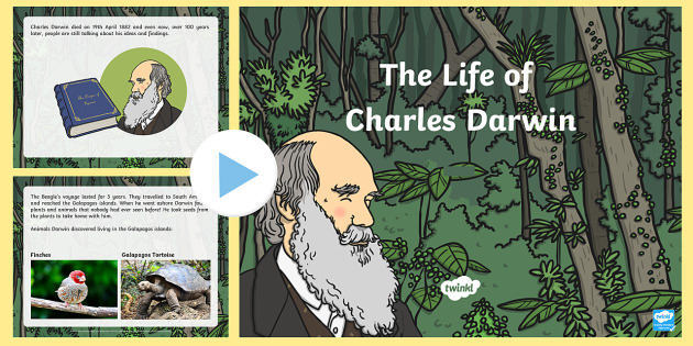 charles darwin biography for ks2