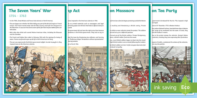 key-events-in-the-american-revolution-information-display-posters