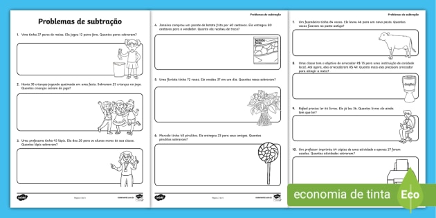 Adição situações problema - Recursos de ensino