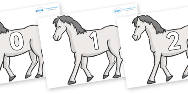 numbers-0-31-on-horses-teacher-made-twinkl for Free Printable Horse Show Numbers Numbers 0-31 on Horses (teacher made) - Twinkl for Free Printable Horse Show Numbers