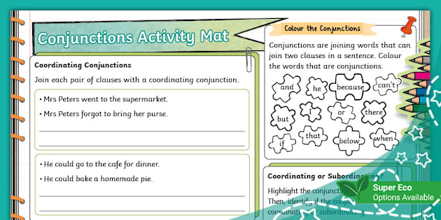 Year 2 Conjunctions Parent Guide and Activity Ideas - Twinkl Guides