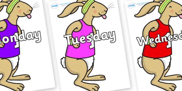 Days of the Week on Hare