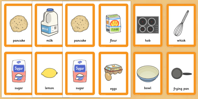 Pancake Day Pairs Matching Game - activity, activities, match