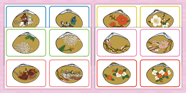早い者勝ち！　6枚セット　源氏物語 貝絵皿 貝合わせ ボーンチャイナ ひな祭り 陶器貝絵皿 3枚セット(源氏物語) - メルカリ