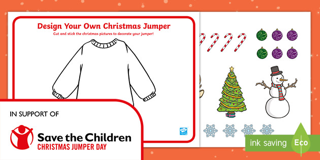 design your own xmas jumper