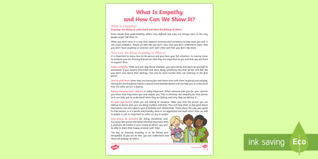 What Is Empathy? - Definition & Examples - Video & Lesson Transcript