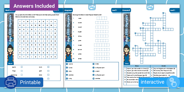 2020 Olympics Essential Puzzle Collection - Twinkl Puzzled