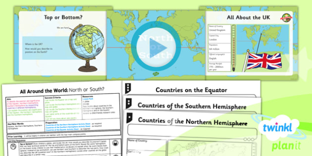 northern hemisphere countries