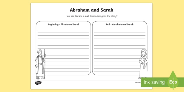 Sunday School Lesson Abraham And Sarah