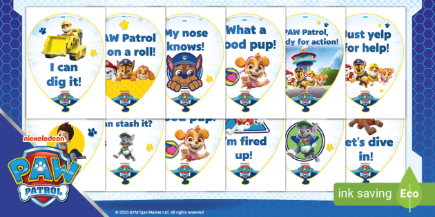New Spin Master Paw Patrol Figure Set 6 Piece Nickelodeon's Paw Patrol –  Collectors Paradise USA