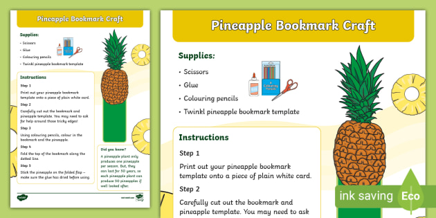 Pineapple Activities | twinkl.com.au
