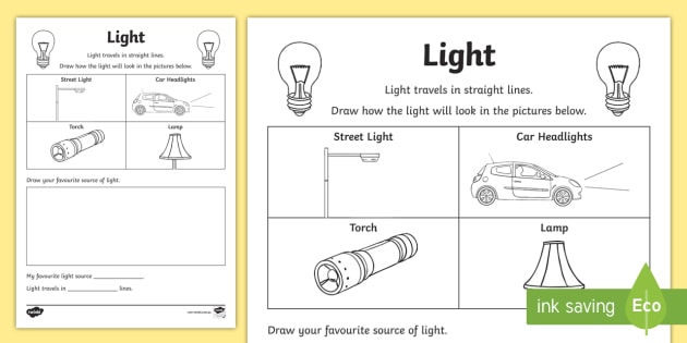 what is light homework help
