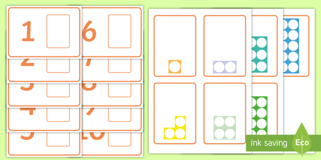 Number Shapes Matching Activity Pack KS1 Maths Primary Resources