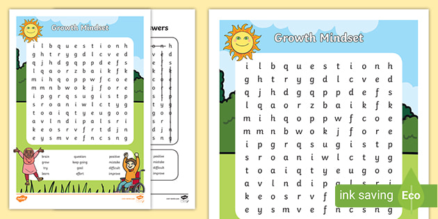 Growth Mindset Lower School Vocabulary Word Search Au - vrogue.co