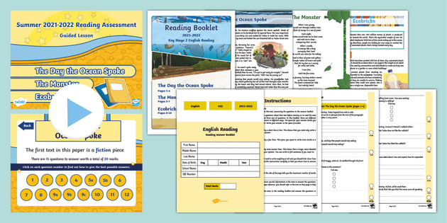 Year 6 2021-2022 Reading Assessment Pack (teacher made)