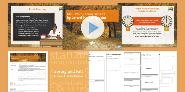 spring gerard manley hopkins analysis pdf