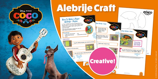 Coco: Alebrije Craft