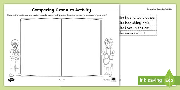 comparing grannies to support teaching on katie morag