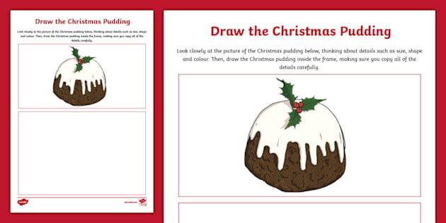 Christmas Pudding Arts | twinkl.co.uk