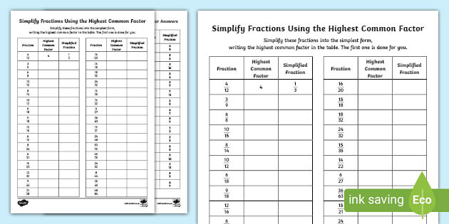grade 7 maths pdf worksheet simplifying fractions