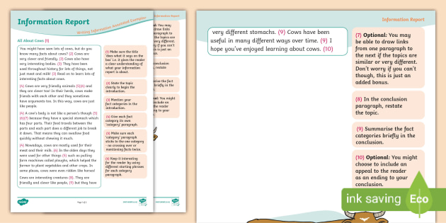 Level 2 Writing Information Report Annotated Exemplar level-2-writing-information-report-annotated-exemplar