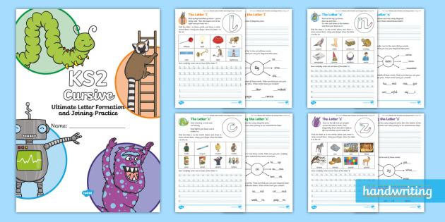 Ks2 Ultimate Cursive Letter Formation And Joining Booklet