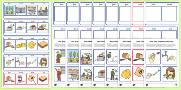 workstation-pack-four-step-sequencing-activity-pack for 6 Step Sequencing Pictures Printable Free Workstation Pack: Four Step Sequencing Activity Pack for 6 Step Sequencing Pictures Printable Free