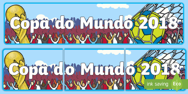 Copa Do Mundo 2018 Bandeira De Exibicao Teacher Made