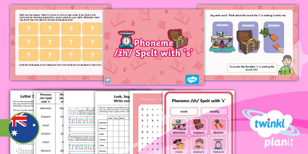 Year 2 Spelling: Phonemes Lesson 2 (teacher made)