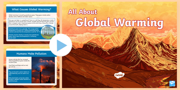 make a presentation on global warming ignou assignment