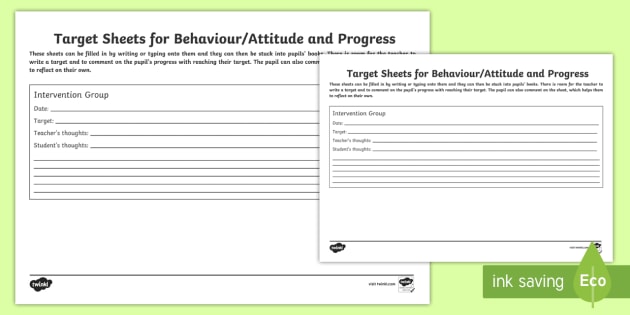 Target Review Editable Notes