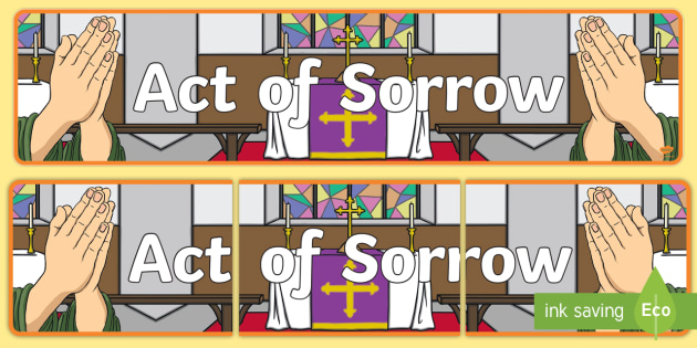 Act Of Sorrow Display Banner