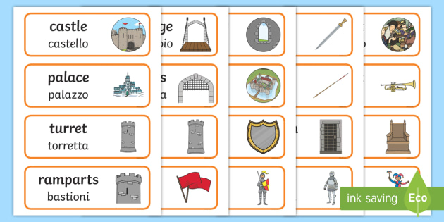 medieval-castle-word-cards-english-italian-medieval-castle-role-play-word