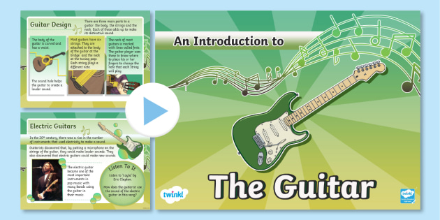 George Hanbury Reduktion Vind 👉 KS2 Music: An Introduction to the Guitar PPT - Twinkl