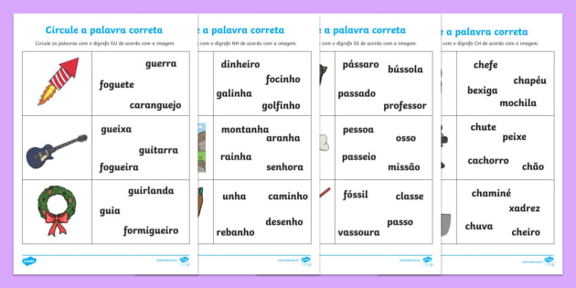 🔴[JOGOS EDUCATIVOS] Palavras e Desenhos 