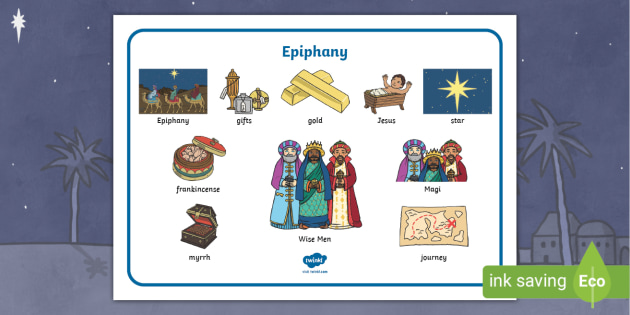 Epiphany Word Mat