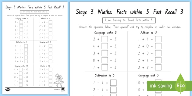 new-zealand-maths-stage-3-facts-within-5-fast-recall-3-worksheet