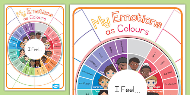 Foundation Phase LS Activity Sheet: My Emotions as Colours