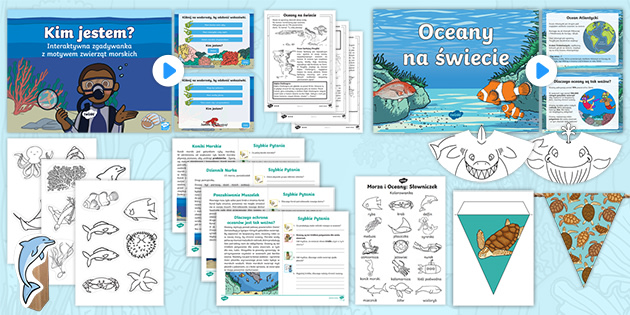 Światowy Dzień Oceanów - Zestaw lekcyjny (Teacher-Made)